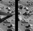 'Викинг' двигает марсианский камень