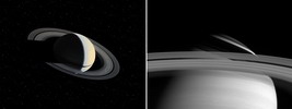 Тень колец Сатурна